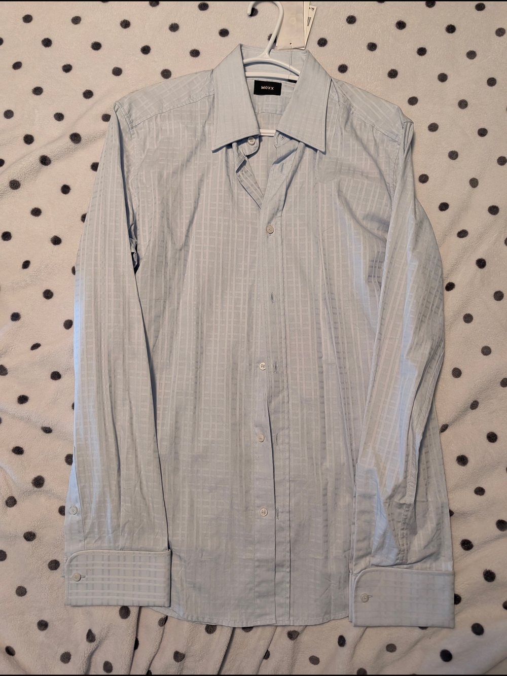Mexx Light Blue Pinstripe Button-Down Shirt